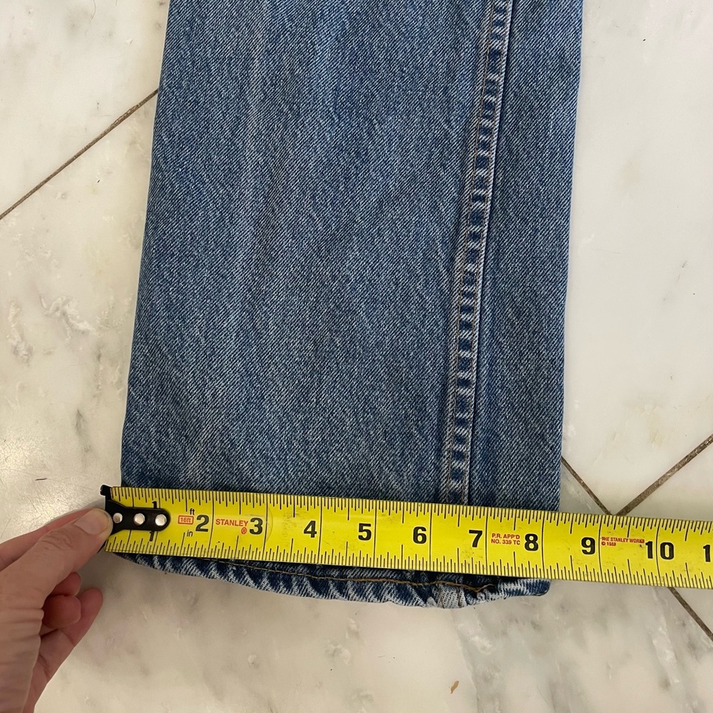 Vintage Levi’s orange tag denim jeans size 9 (waist 25) medium wash EUC - Picture 4 of 11
